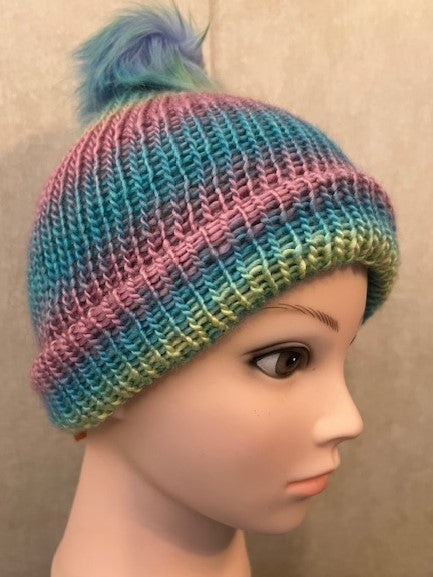 Pretty Pastel Winter Hat