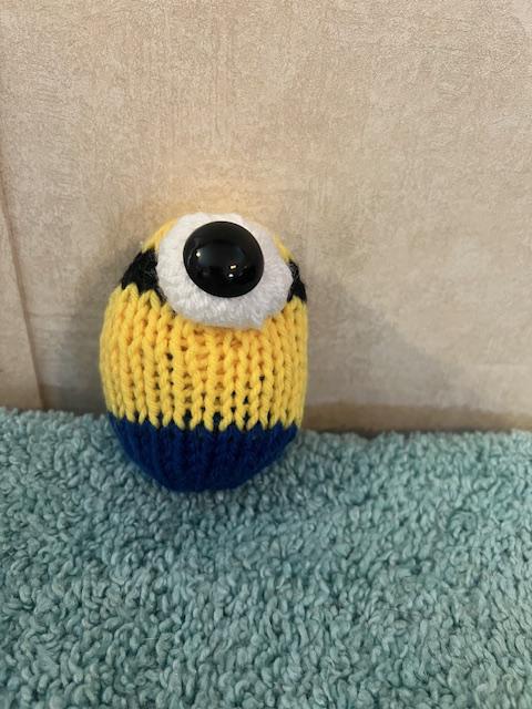 Handmade Miniature Knitted Minion